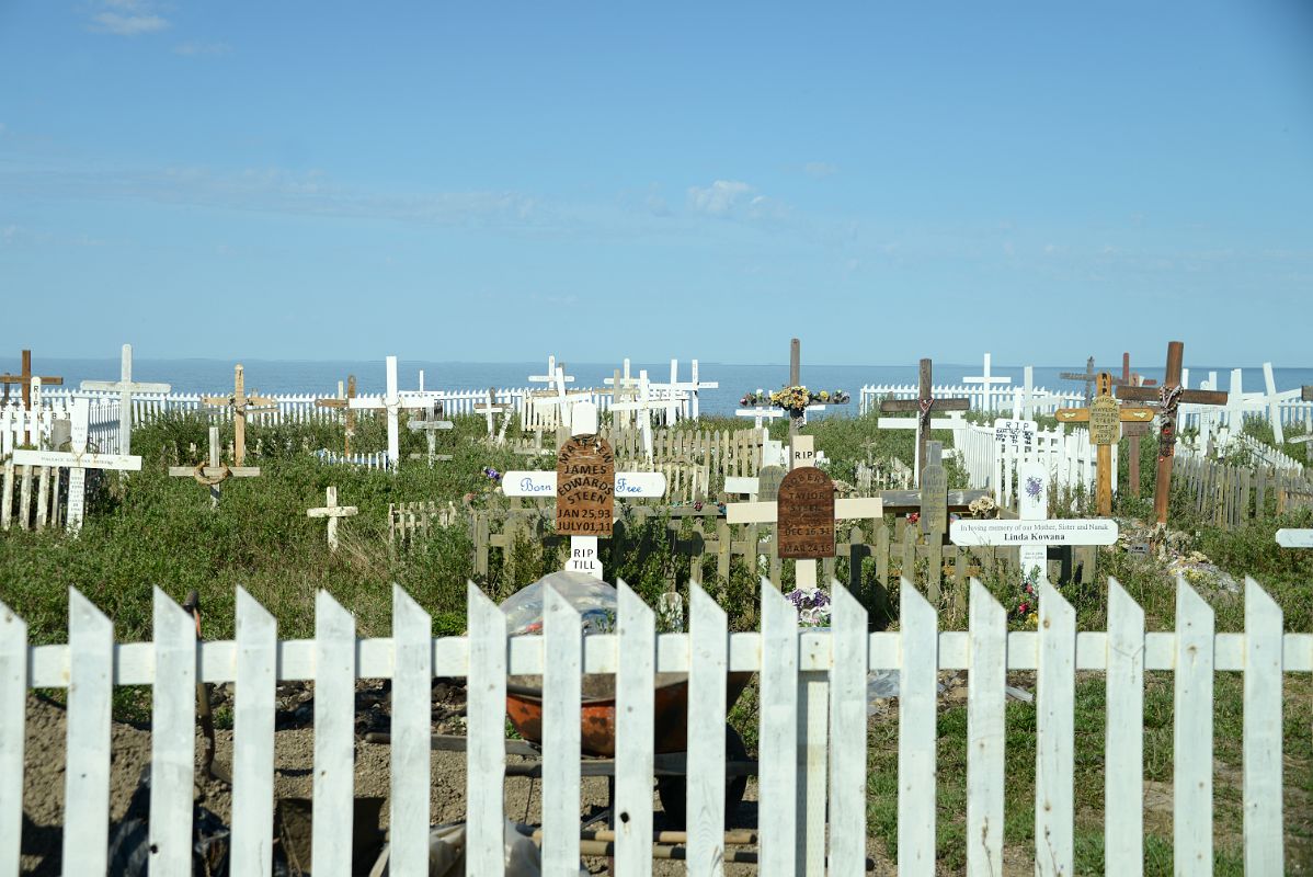 20 Cemetery In Tuktoyaktuk Northwest Territories